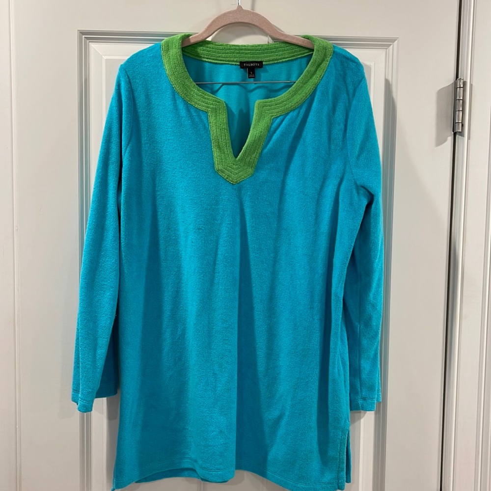 Talbots Terry Cloth Tunic